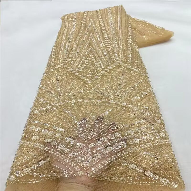 YQLNNE PD020 Fuchsia Spaghetti Crystals Embroidered Long Evening Dress Mermaid